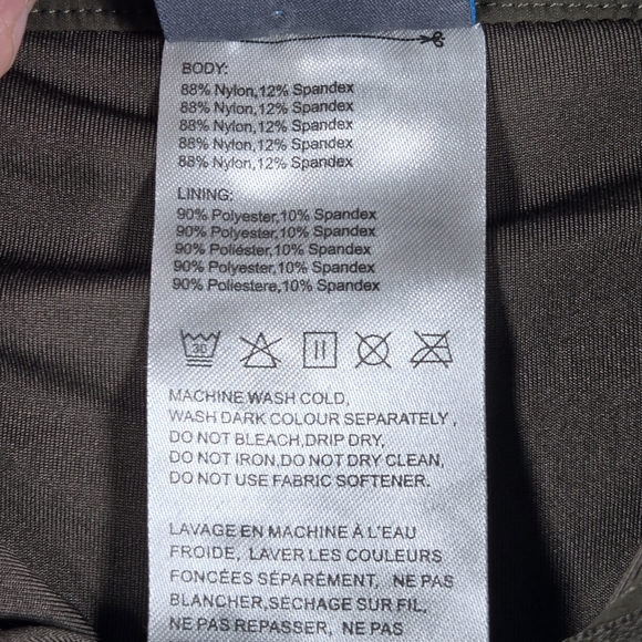 Willit Olive Green Outdoor Hiking Camping Skort Womens Size Small - Picture 15 of 16